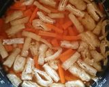 人参と油揚げの炊き込みご飯作り方4写真