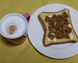 ☆超かんたん☆納豆のせトースト作り方3写真