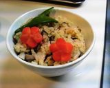 いり鶏/筑前煮/お煮しめ使う炊きこみご飯作り方5写真