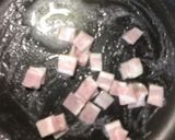 モチde キノコのホワイトピザ風～♪作り方5写真