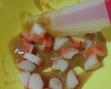ネギ味噌のカニカマトースト作り方2写真