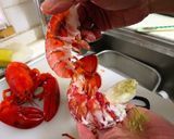 活けオマール海老のサラダ (＋解体法)作り方8写真
