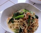 小松菜のパスタ作り方4写真
