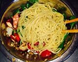 おせちのキャビアで簡単冷製パスタ作り方4写真