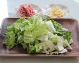 白菜と豚肉✿温まるうどん作り方1写真