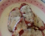 お歳暮ハムで♡チーズ焼きガーリック添え作り方5写真