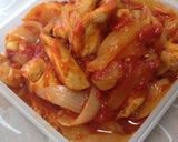 鶏肉のトマトソース煮作り方5写真