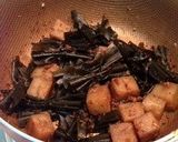 昆布とこんにゃくの甘辛煮作り方5写真