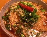 本格!中洲の屋台で食べたモツ鍋作り方10写真