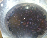 黒豆煮と　黒豆ご飯作り方2写真