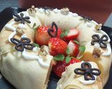 クレープで☆イチゴのババロアケーキ作り方10写真