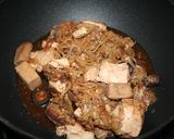 ♡関東方式すき焼きの残りで焼きうどん♡作り方1写真