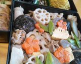 おせちのお煮しめでみそチーズ和風グラタン作り方1写真