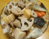 おせちのお煮しめでみそチーズ和風グラタン作り方2写真