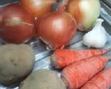 １０人用の大鍋カレー・輸入牛で安く！作り方1写真