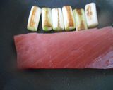 まぐろと葱焼きの葱ぽんソースかけ作り方7写真