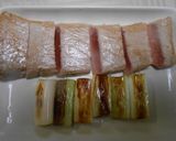 まぐろと葱焼きの葱ぽんソースかけ作り方9写真