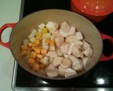 健康美人★根菜と豆のトマトスープ作り方1写真