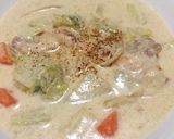 簡単！白菜クリームチーズ煮作り方9写真