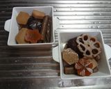 【お煮しめリメイク】お煮しめチーズ焼き作り方1写真