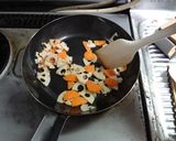 【お雑煮の材料で】お雑煮風スパゲッティ作り方4写真