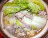 簡単&白菜大量消費！ヘルシー蒸し鍋作り方6写真