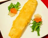 お餅消費♪とろ～り餅チーズオムレツ作り方2写真