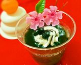 煮豆の煮汁deとろふる黒豆豆乳プリン作り方5写真