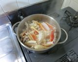 カニ殼 DE パスタ作り方1写真