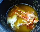 簡単 カニの炊き込みご飯作り方2写真