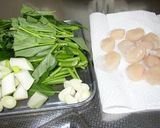 ホタテのオイスターソース炒め作り方1写真
