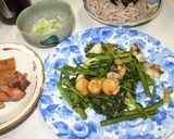 ホタテのオイスターソース炒め作り方3写真