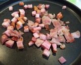 ベーコンとパンチェッタ ポテト作り方2写真