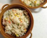 残りご飯de♪簡単エビドリア♪作り方3写真