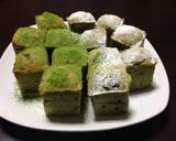 シリコン型で作る、抹茶と黒豆のケーキ♡作り方7写真