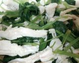 みつばと鳥ささみの前菜作り方3写真
