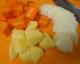 * ほっこりな肉じゃがさん *作り方1写真