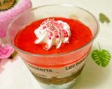 とろける美味しさ♪チョコと苺の2層ムース作り方8写真