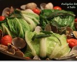 あさりとサーモンの白菜プレゼ作り方6写真