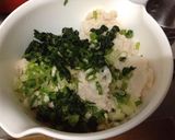 れんこんと青菜のおやき作り方3写真