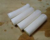 薄揚げと水菜のニンニク醤油作り方2写真