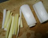 薄揚げと水菜のニンニク醤油作り方4写真
