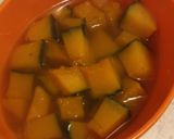 離乳食中期後期～＊かぼちゃの煮物作り方3写真