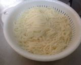 【男のジャンク飯】納豆ツナ釜玉そーめん作り方5写真