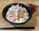 【男のジャンク飯】納豆ツナ釜玉そーめん作り方7写真