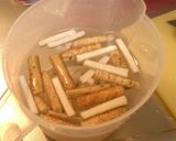 ダイエットのお伴に＊ピリ辛酢ごぼう♪作り方1写真