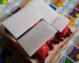 いちご大福みたいな♥トースト作り方1写真