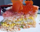 クリスマスイブ♪ちらし寿司ケーキ❤️作り方3写真