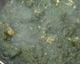 ほうれん草を使ったサグチキンカレー作り方10写真