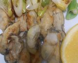 牡蠣焼きと葱のバター焼きの盛り合わせ作り方14写真